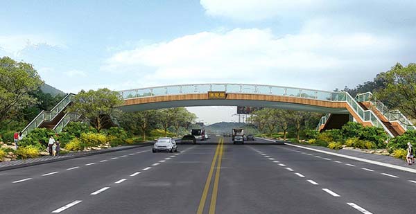 千佛山風(fēng)景名勝區(qū)保護建設(shè)工程—千佛山南門過街天橋工程